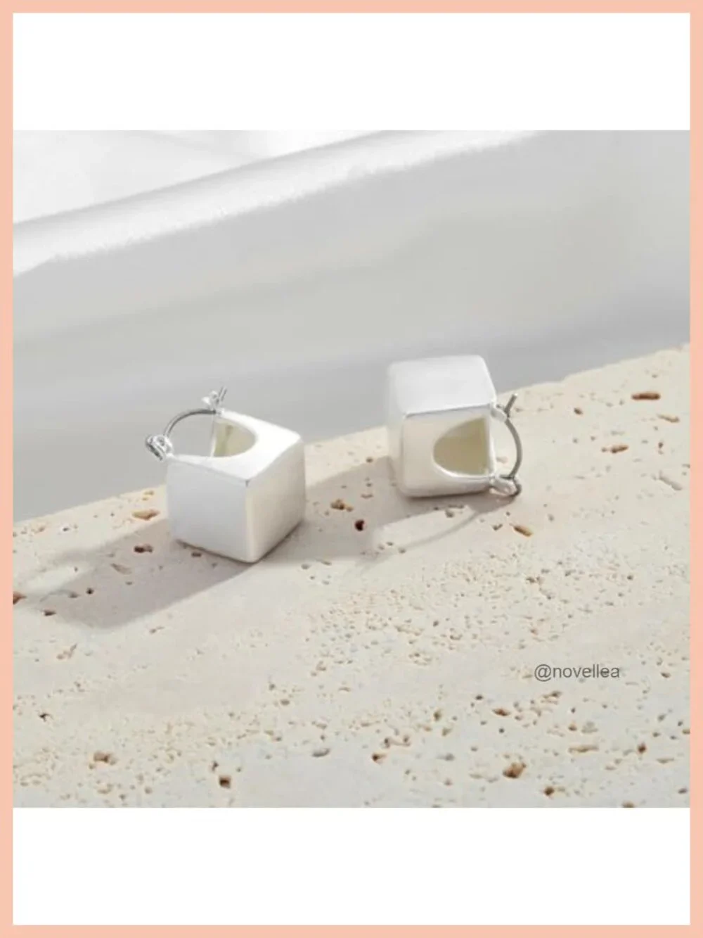 Dainty Gold and Silver Drop Dangle Earrings Geometric Statement